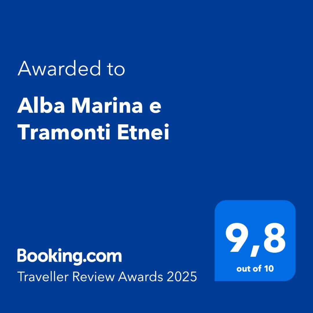 Alba Marina E Tramonti Etnei Apartment Riposto ภายนอก รูปภาพ